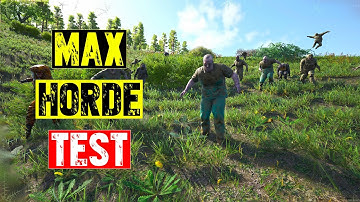 Scum 0.95 - This is what MAX Encounter and Horde Settings Look Like