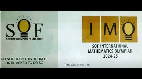 IMO Class 2 Maths Olympiad Question paper 2024-2025 / IMO Olympiad Class 2 / IMO Olympiad Grade 2