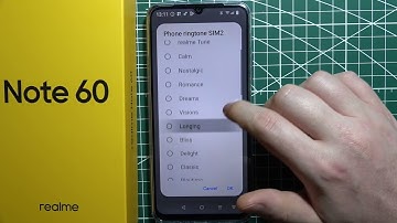 Realme Note 60: How to Change Ringtone