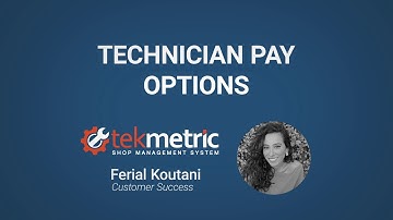 Technician Pay Options