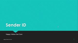 SMS Sender ID - Happy Visitors Dot Com screenshot 5