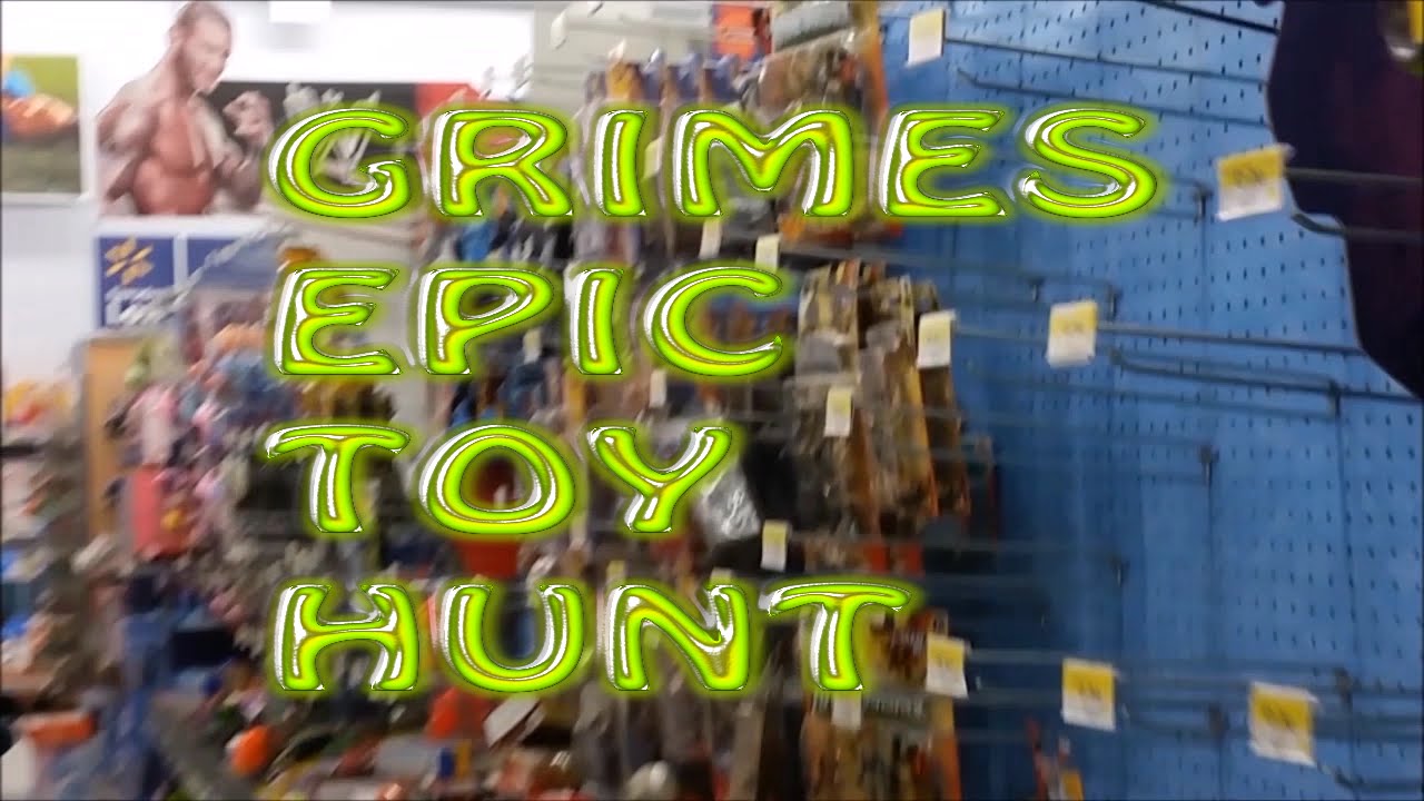 Grime goes on the most epic WWE toy hunt in the known universe.