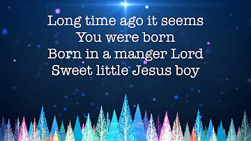 Sweet Little Jesus Boy ~ Casting Crowns ~ lyric video