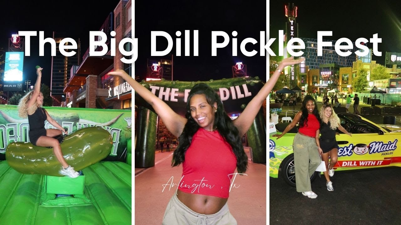 Della Pickles?! Riding Pickles!? Big Dill Pickle Fest - YouTube
