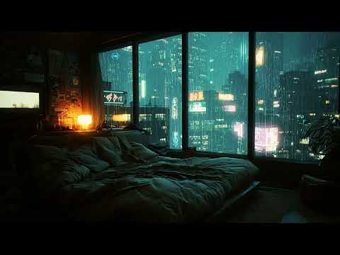 Random Dream  *  Immersive Blade Runner Cyberpunk Ambient I Focus & Sleep