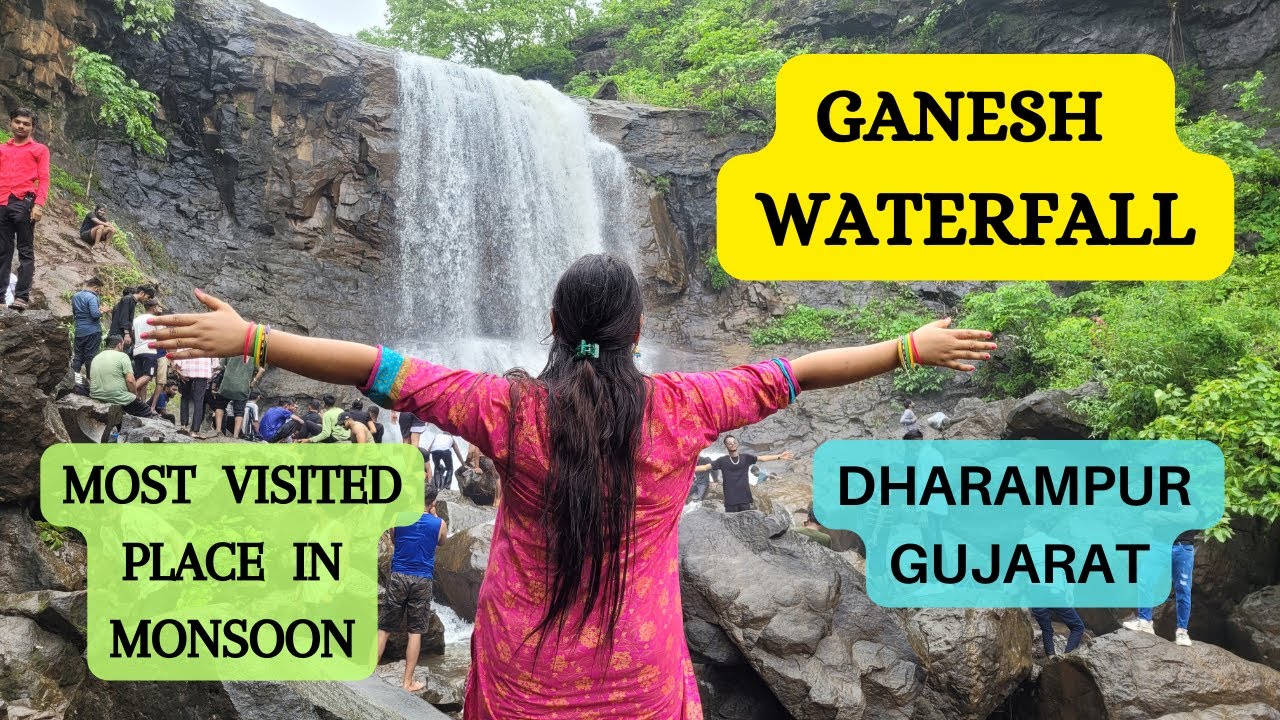 GANESH WATERFALL// DHARAMPUR/ GUJARAT// MOST VISITED PLACE IN MONSOON YouTube