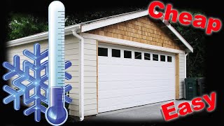 How to Air Condition Your Garage CHEAP  DIY