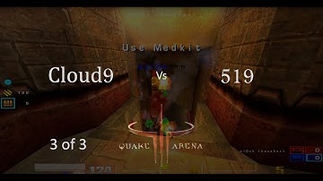 Cloud9 vs 519 Quake 3 Arena CTF q3ctf2 2003-08-15 game 3 of 3