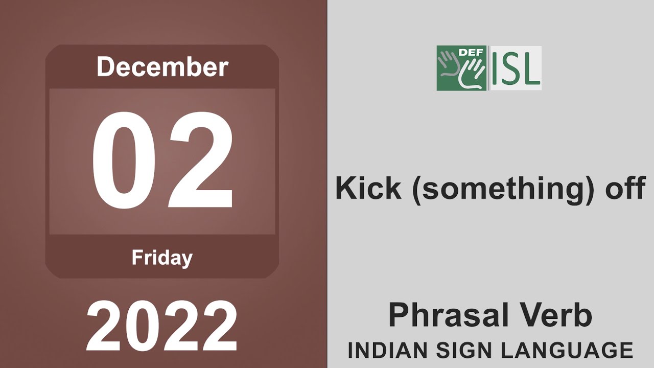 Kick Off Phrasal Verb Examples Kick Off Phrasal Verb Examples