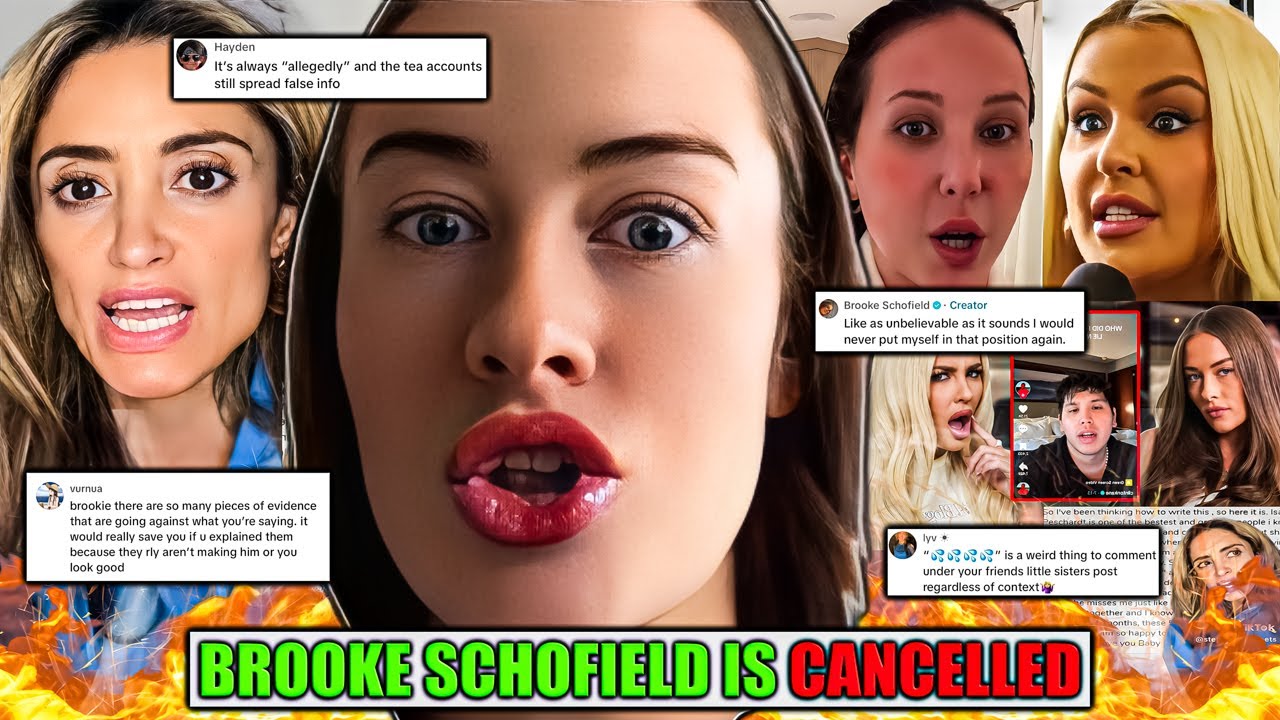 BROOKE SCHOFIELD IS A HUGE LIAR & HERE IS WHY - YouTube
