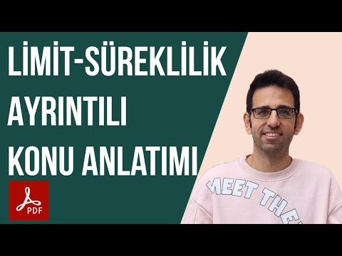 Limit Konu Anlatımı Tek Parça