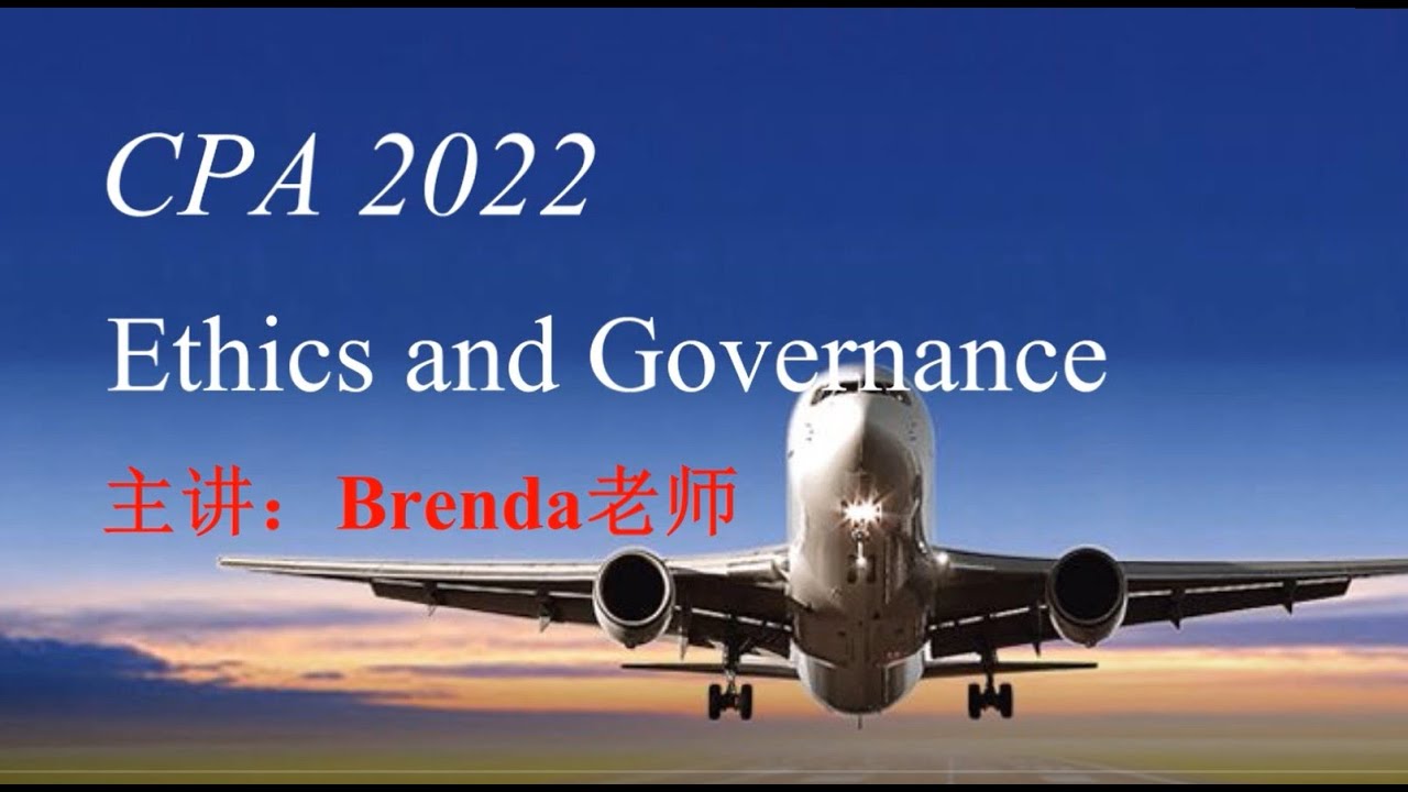 CPA Ethics and governance