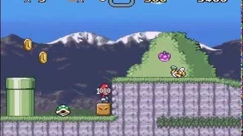 SMW Custom Level: Unnamed Mountains