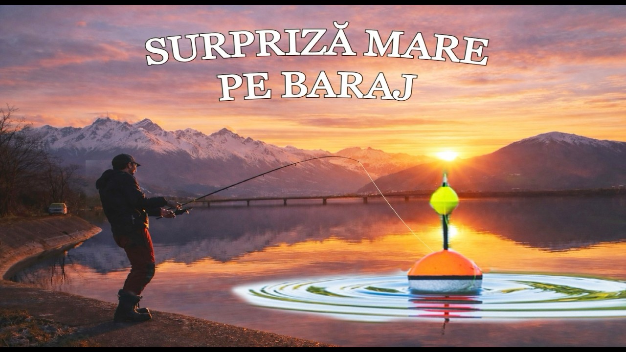 SURPRIZĂ MARE La Pescuit PE BARAJ - CRAP, CARAS, BABUSCA La Pluta - 7 Feb. 2026