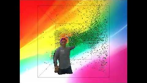 Realtime particle simulation with Kinect