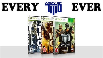 Unboxing Army of Two + Gameplay | 2009-2013 Evolution