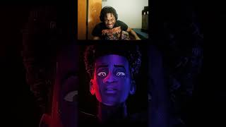Miles..the prowler?! #spiderverse #spiderman #reaction #milesmorales #theprowler #shorts #viral #fyp