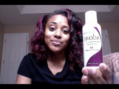 BEST SEMI PERMANENT HAIR DYE "ADORE" - YouTube