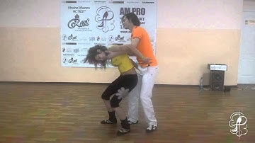 Александр Левчук и Галенда Анна AmPro 2015г.