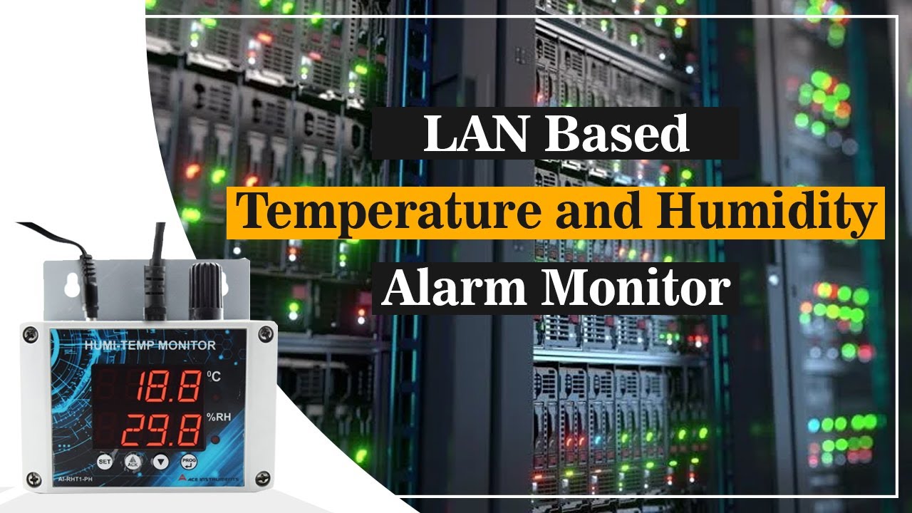 ACE Server Room Temperature Monitor along with Calibration Certificate + 12  Months Warranty Multipurpose Controller Price in India - Buy ACE Server  Room Temperature Monitor along with Calibration Certificate + 12 Months