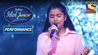 Nahid's Eloquent Performance On 'Sun Saathiya' | Indian Idol Junior 2