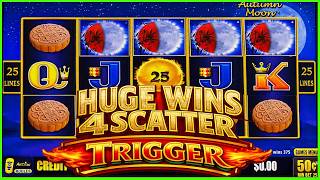 She Finally Won HUGE on 4 SCATTER Trigger on High Limit Dragon Link screenshot 4