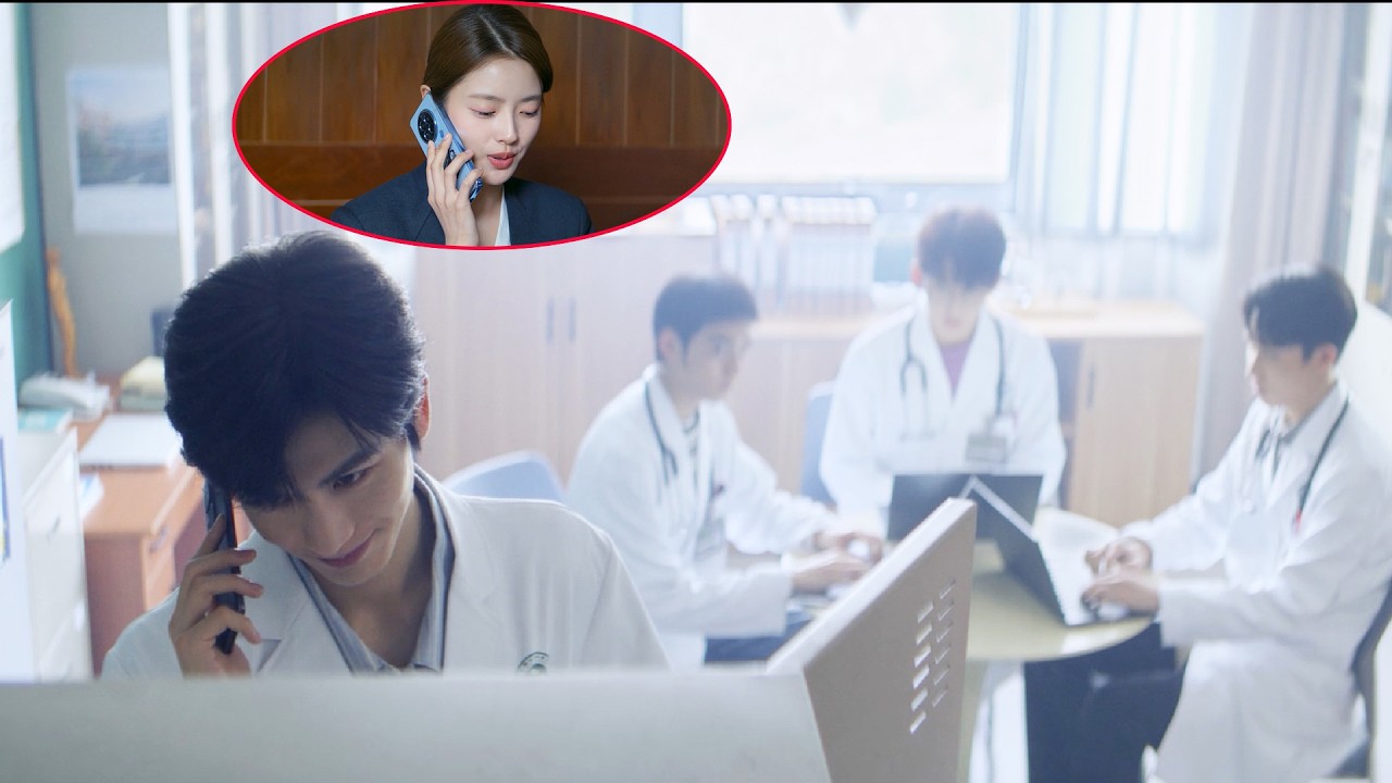 Золушка не могла не скучать по нему, поэтому она позвонила красивому доктору, он был счастлив.