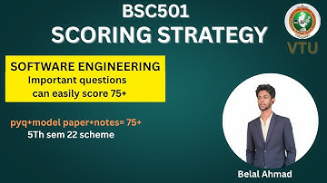 Important questions||software Engineering||BCS501||Module 1 to 5