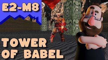 Doom (1993) E2M8 - Tower of Babel [ NO COMMENTARY ]