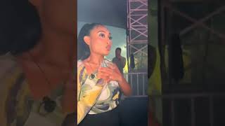 Novia Bachmid Fangirling Agnez Mo Saat Tampil #agnesmonica #agnezmo #noviabachmid #indonesianidol