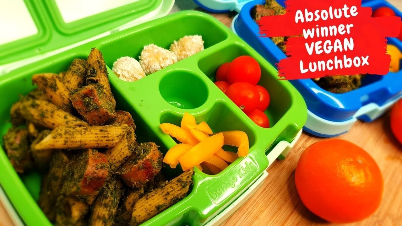 ANOTHER SIMPLE VEGAN BENTO BOX IDEA   Vegan Kids Lunchbox