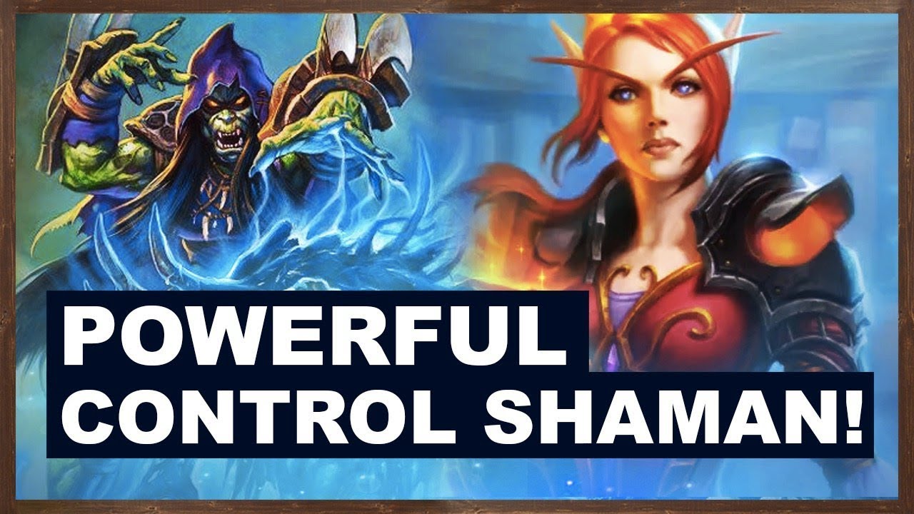 Powerful Control Shaman! | Rise of Shadows | Hearthstone