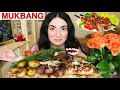 MUKBANG / ШАШЛЫК И ОВОЩИ / МУКБАНГ / BBQ AND KEBAB / EATING SHOW