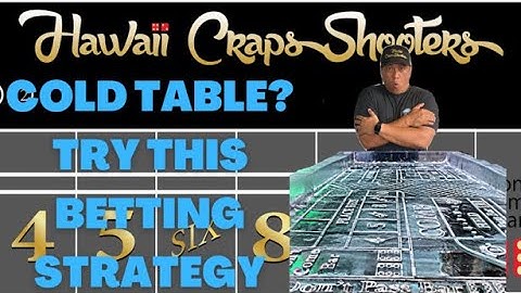 Cold Table? Try this Craps Betting Strategy. "The Flight Delay"