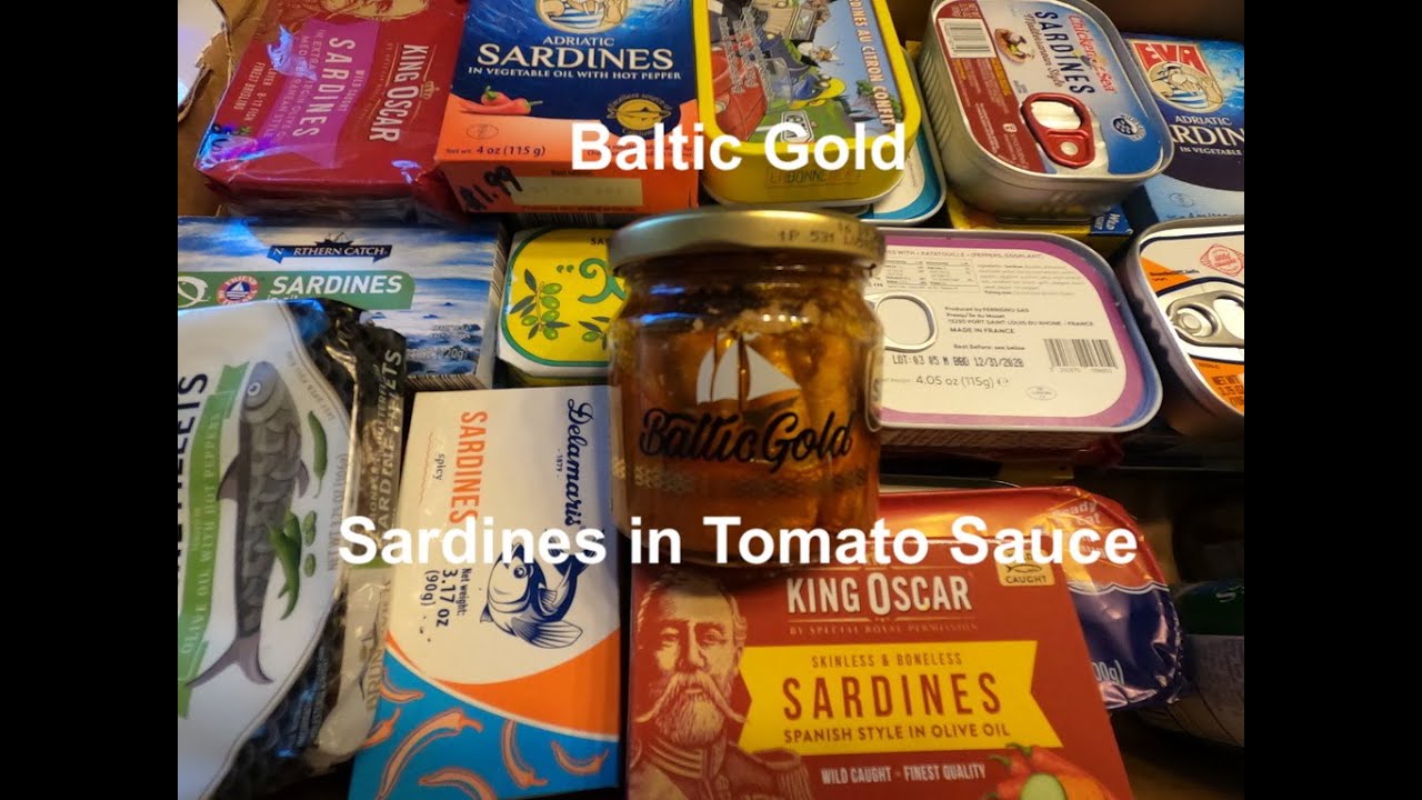 Baltic Gold Sardines In Tomato Sauce YouTube