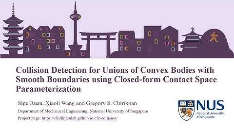 [RA-L/IROS 2022] Collision Detection using Closed-form Contact Space Parameterization
