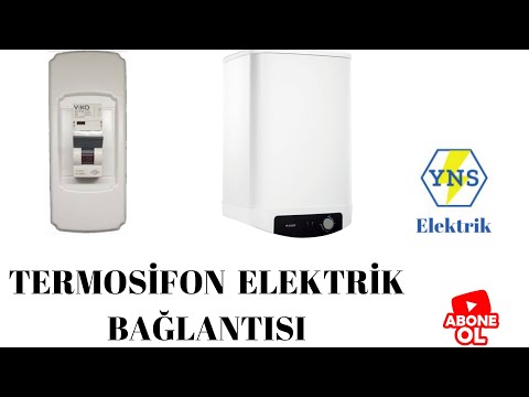 Termosifon elektrik bağlantısı