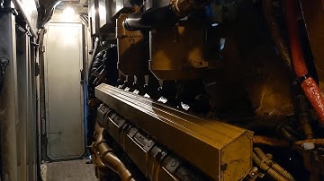 Caterpillar C-175 startup