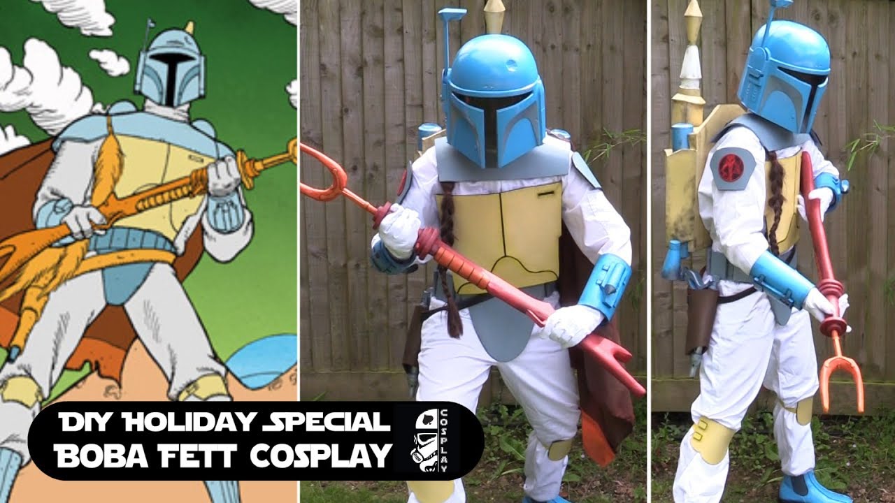 envío invención Prefijo DIY Holiday Special Boba Fett Cosplay - YouTube