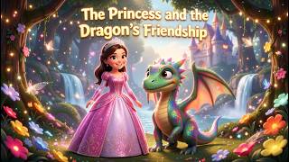 The Princess and the Dragon’s Friendship | Magical English Story for Kids 🐉✨