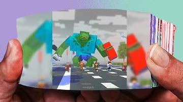 HELP Steve VS Mutant Zombie Attack - Funny Animation