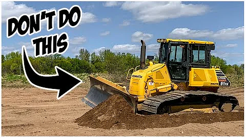 What NOT to do in a Bulldozer | Heavy Equipment Operator