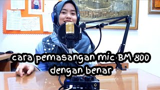 Cara pasang microphone condenser for singing bm-800 ke handphone MUDAH SEKALI ! screenshot 1