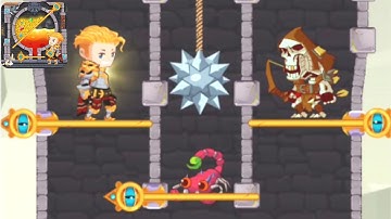 How to loot - Pin Pull & Hero Rescue level 101-125 walkthrough