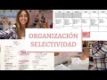 cómo me ORGANIZO para SELECTIVIDAD📚 (apuntes, calendario...) || Patri Barbero