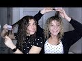 SEESTER CURLY HAIR ROUTINE USING THE DENMAN BRUSH