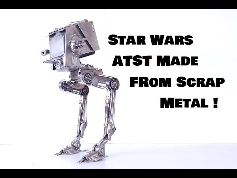 Star Wars Scrap Metal Art