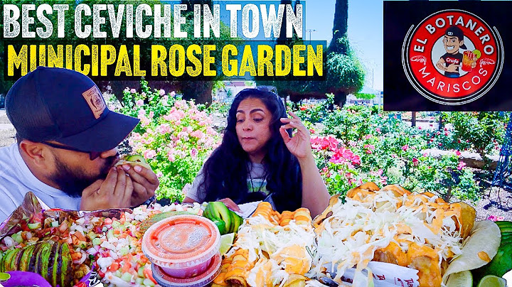 Exploring El Paso's Rose Garden & Tasting the Best Ceviche!