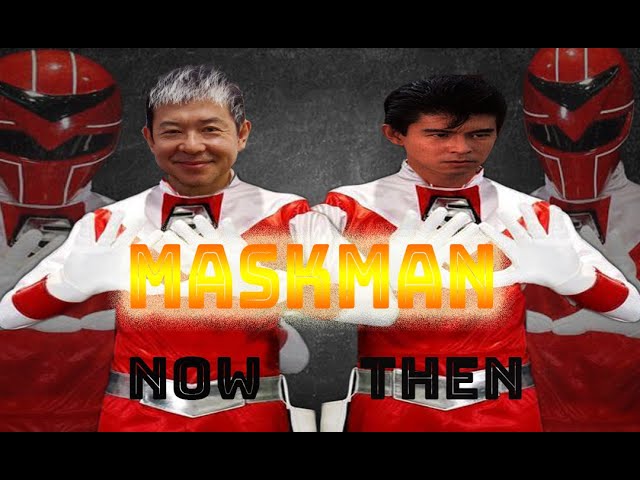 MaskMan  Cast Then and Now || Hikari Sentai class=