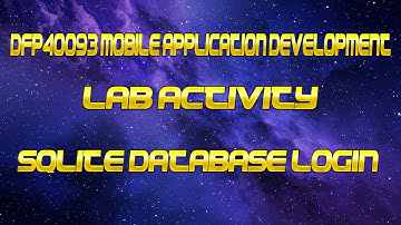 [ANDROID STUDIO]SQLITE LOGIN ACTIVITY